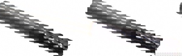 Square End Mill: 3/16'' Dia, 5/8'' LOC, 3/16'' Shank Dia, 2'' OAL, 4 Flutes, Solid Carbide